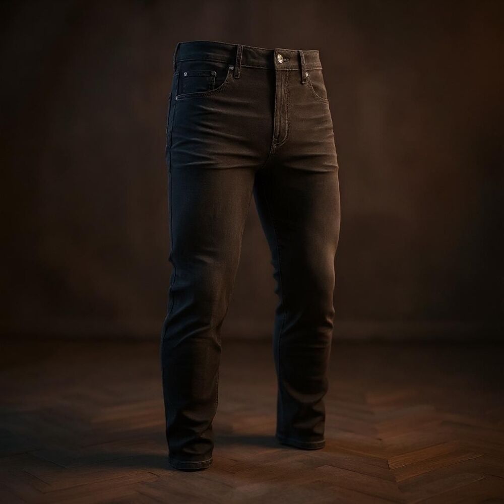 Unbranded Men's Black Trousers